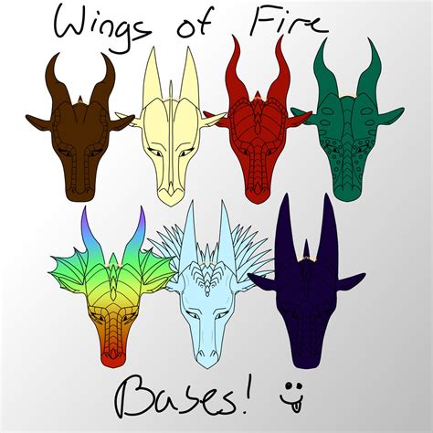 Wof bases - My WoF Bases I totally forgot to post here on DeviantArt. You read the title right, it contains more than 60 bases, 62 in total (There is no scaleless mudwing, sorry) P2U Base of the Wings of Fire tribes including Beetlewing in Peregrinecella's Design Set includes 62 Bases Total For 1000 points or 10USD, you get:-11 Full Scaled Adult Bases